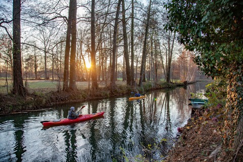 Paddeln im Winter ©Peter Becker