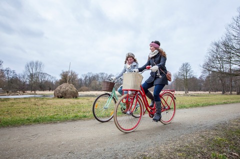 Radfahren im Winter ©Peter Becker
