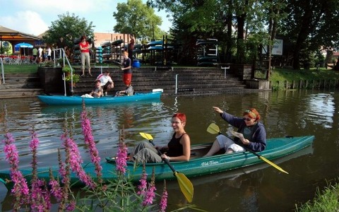 Paddeln im Spreewald, Foto: Bootshaus am Leineweber