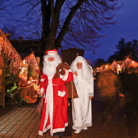 Besuch des Weihnachtsmanns