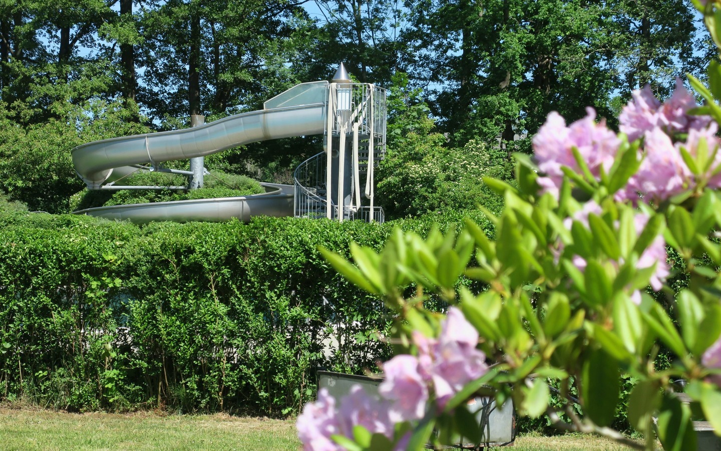Die große Wasserrutsche., Foto: Jan Hornhauer, Lizenz: Stadt Calau