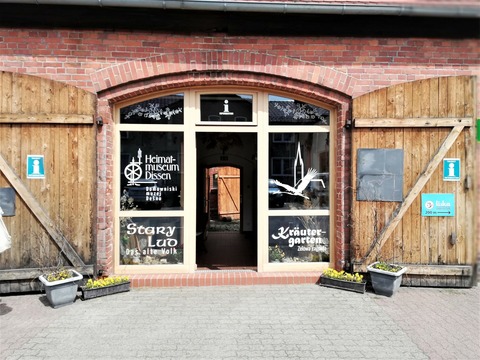 G&auml;steinfo Dissen, Foto: Kerstin M&ouml;bes, Lizenz: Amt Burg (Spreewald)
