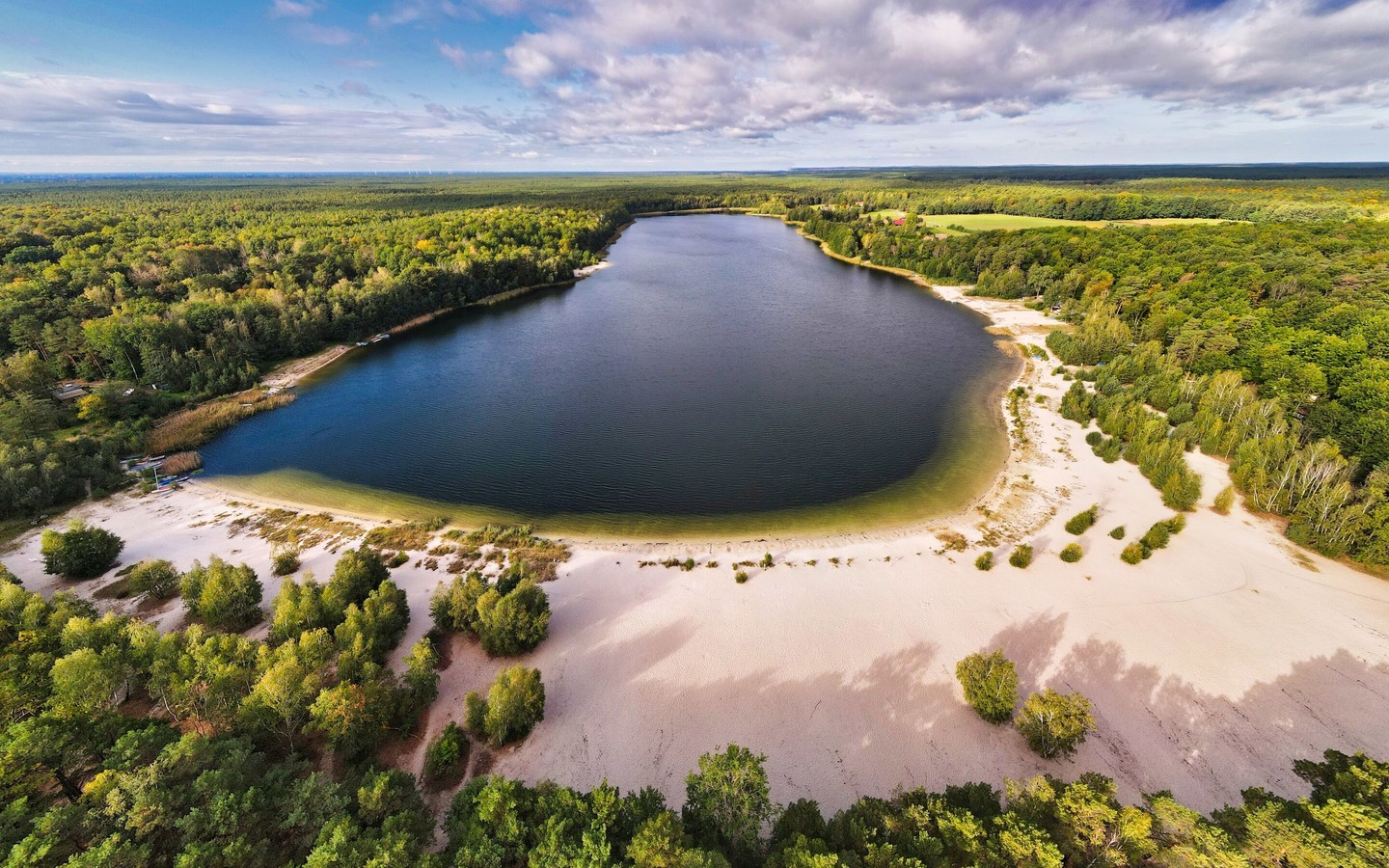 Waldcamping Am Großsee, Foto: Waldcamping Am Großsee / Lausitz360, Lizenz: Waldcamping Am Großsee