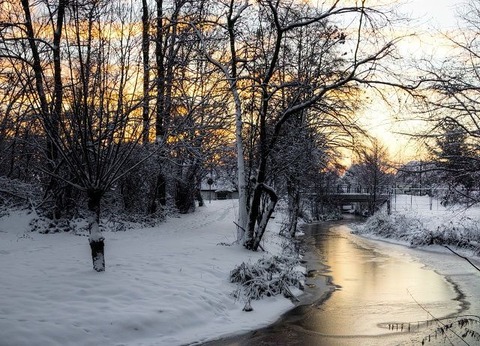 Winterwanderung, Foto: Peter Becker, Lizenz: Amt Burg (Spreewald)