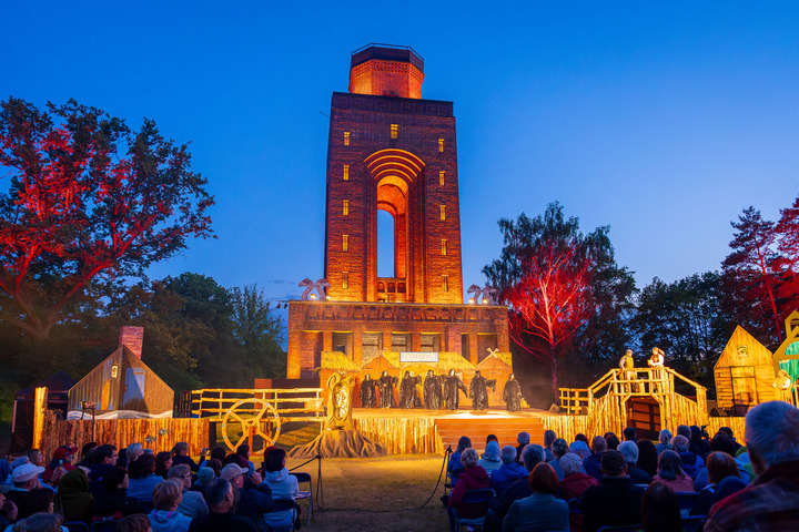 Spreew&auml;lder Sagennacht am Bismarckturm