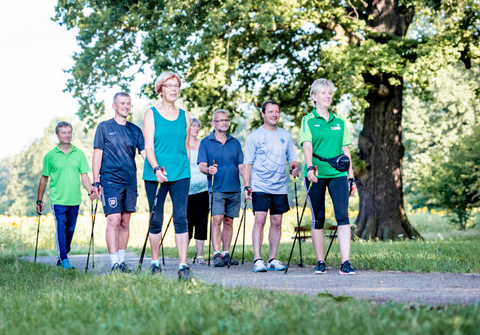 Nordic Walking im MEDICLIN Reha-Zentrum Spreewald