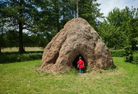 Heuschober am Barfußpark ©Peter Becker
