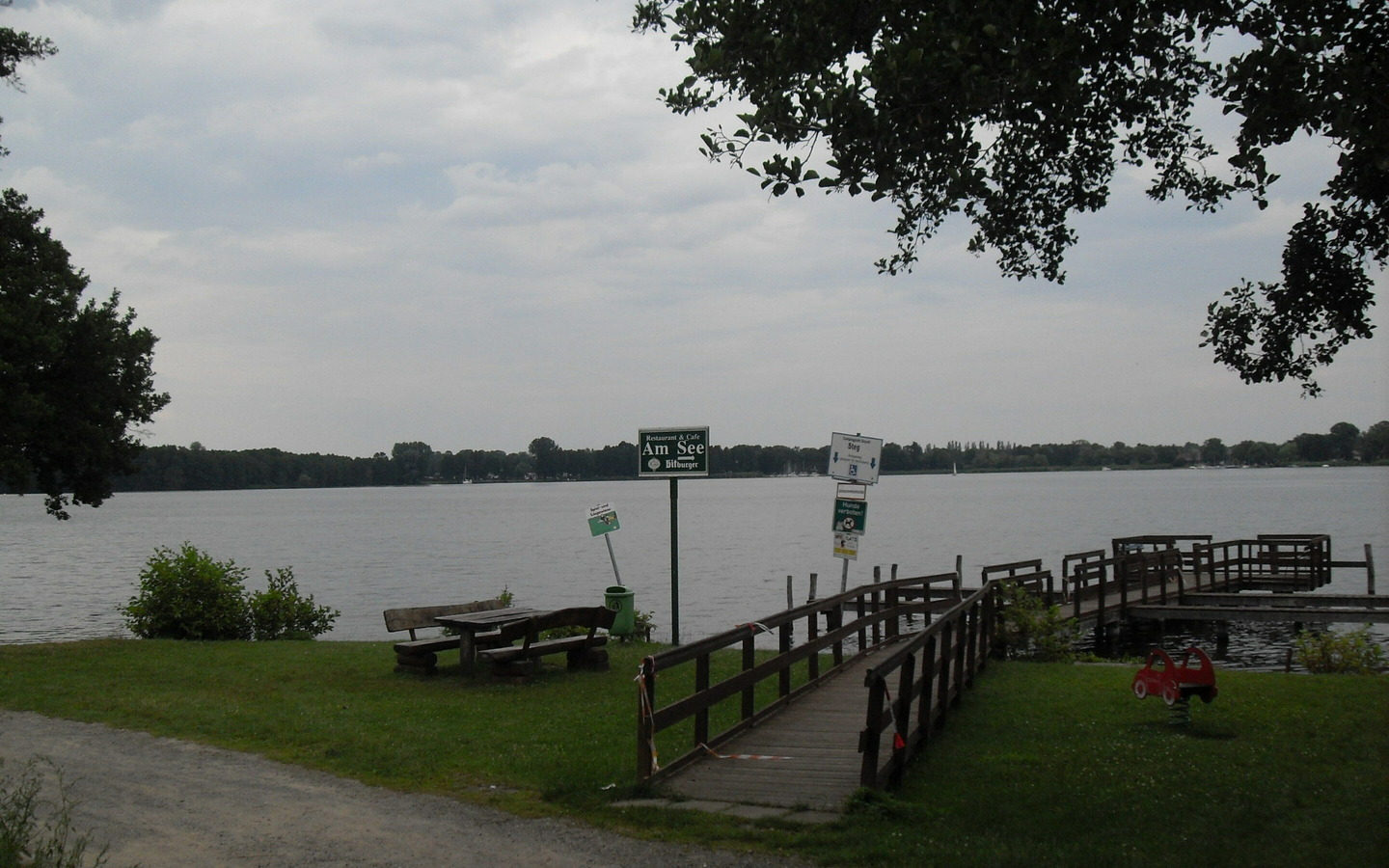 Blick auf den Steg, Foto: TEG