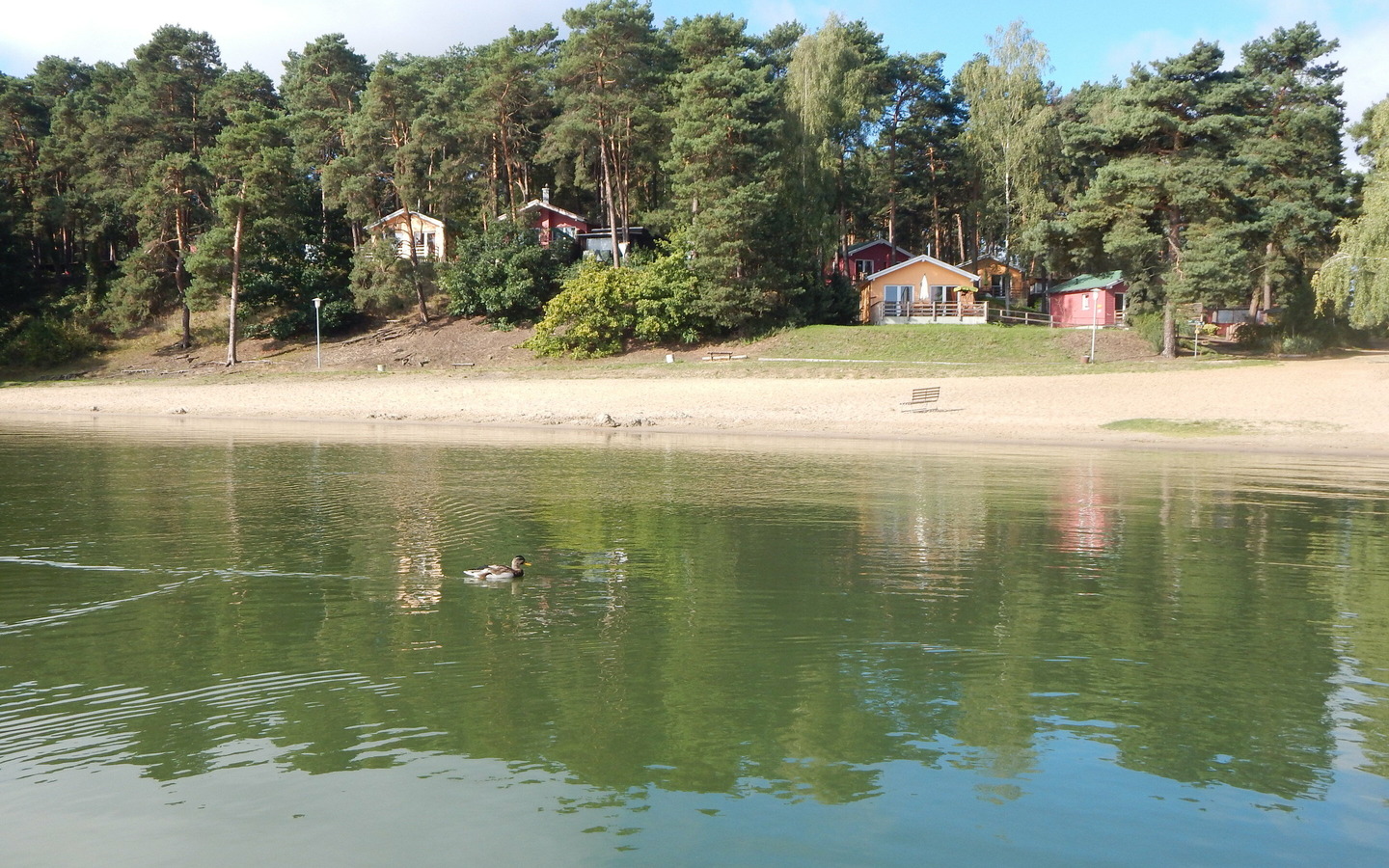 Viel Platz im Wasser und am Strand, Foto: TEG