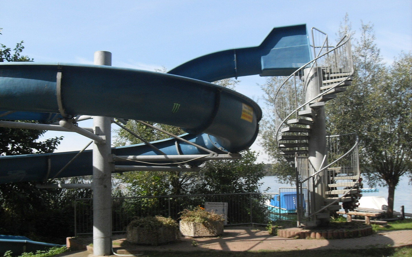 Wasserrutsche von Jessern, Foto: TEG