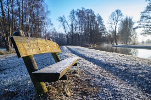 Sitzbank Winter ©Ron Petraß